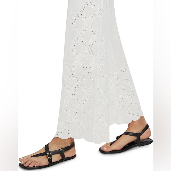 LOULOU STUDIO NWT Dulche Broderie Anglaise Pants M Medium - Picture 10 of 11